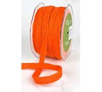 I Want Fabric Burlap Jute 1/2 Inch Woven Ribbon - 408-05-38 Orange