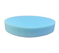 I Want Fabric Medium Density Seat Blue Foam Universal Seating Dining Stool Chair Classic Round Circle Replacement Upholstery Foam Block Fire Retardant - 35cm x 5cm (2")