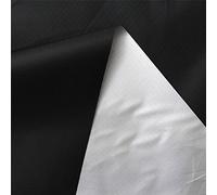 I Want Fabric Waterproof Black & Silver Pu Coated Nylon Reflective Automotive Outdoor Ripstop
