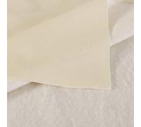 I Want Fabric WHITE COTTON BLACKOUT DUOLINE FLEECE CURTAIN LINING