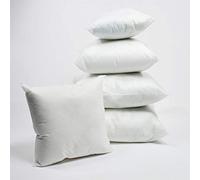I Want Fabric White Cushion Pads Inners Fillers Padding Fire Retardant Polyester Bounceback Filling 18" x 18" (45cm x 45cm) - Pack Size 1