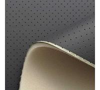 I Want Fabric #XL PERFORATED HEADLINING SCRIM FOAM BACKED FAUX LEATHER - GREY