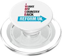 I want my country back PopSockets PopGrip for MagSafe
