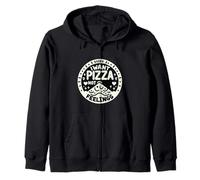 I Want Pizza Not Feelings Craving Food Comforts ||- Zip Hoodie