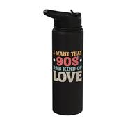 I Want That 90s R&B Kind of Love Stainless Steel Insulated Water Bottle