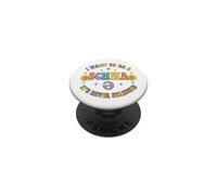 I Want To Be A Schwa It's Never Stressed Science Of Reading PopSockets Adhesive PopGrip