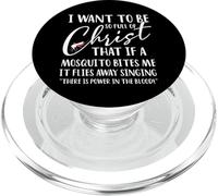 I Want to Be So Full of Christ Holy Bible for Christian PopSockets PopGrip for MagSafe