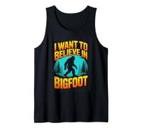 I Want to Believe in Bigfoot Forest Hiking Tank Top