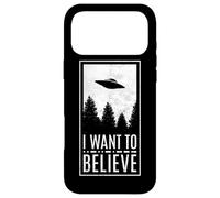 I Want To Believe UFO Alien Conspiracy Believer Case for iPhone 17 Pro Max