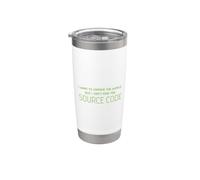 I Want to Change The World Can't Find Source Code Developer Stainless Steel Insulated Tumbler