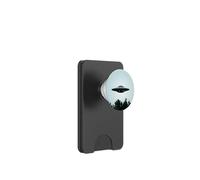 I Want to Leave - Alien Flying Saucer Approaching PopSockets PopWallet for MagSafe