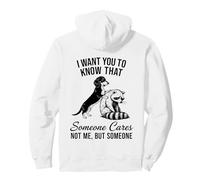 I Want You To Know Someone Cares Not Me Dachshund Raccoon Pullover Hoodie
