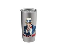 I Want You Uncle Sam Fun Stainless Steel Insulated Tumbler