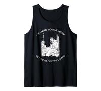 I Wanted to Be A Monk Never Got Chants Tank Top