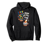 I Was 6 I Just Turned 7 Now Space Rocket 67 Meme Pullover Hoodie