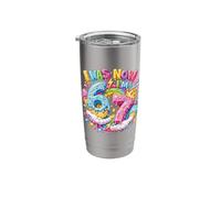 I was 6 Now I'm 7 Birthday Drip Hands 67 Meme 7th Birthday Stainless Steel Insulated Tumbler