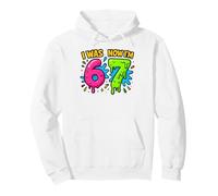 I Was 6 Now I'm 7 - Funny 7th Birthday Six Seven Meme Pullover Hoodie