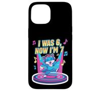 I Was 6 Now I'm 7 Funny Birthday Fox Design Case for iPhone 15