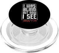 I Was Blind But Now I See - Eye Surgery Get Well Cataract PopSockets PopGrip for MagSafe