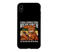 I Was Conducting Research Cat Study Humor Case for iPhone XS Max
