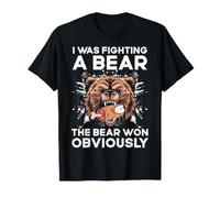 I was Fighting A Bear The Bear Won Obviously Amputee T-Shirt