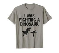 I was Fighting A Dinosaur After Surgery Recovery Broken Arm T-Shirt