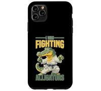 I Was Fighting Alligators Excuse Clumsy Story Case for iPhone 11 Pro Max