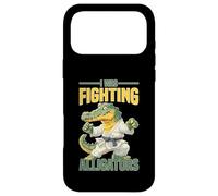 I Was Fighting Alligators Excuse Clumsy Story Case for iPhone 17 Pro Max