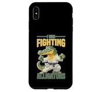 I Was Fighting Alligators Excuse Clumsy Story Case for iPhone XS Max