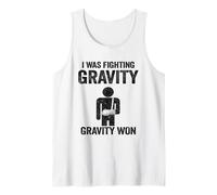 I was Fighting Gravity Gravity Won Broken Hand Broken Arm Tank Top