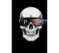 I Was Flesh Once P Monogram Initial Journal