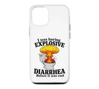 I Was Having Explosive Diarrhea Before It Was Cool Funny Pun Case for iPhone 12/12 Pro
