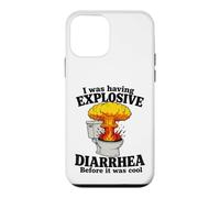 I Was Having Explosive Diarrhea Before It Was Cool Funny Pun Case for iPhone 12 mini