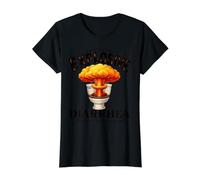 I was Having Explosive Diarrhea Before It was Cool Funny Value Graphic T-Shirt, Women, Black, L