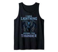 I was Lightning Before The Thunder Dragon Tank Top