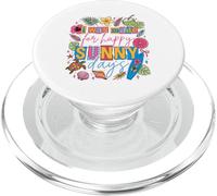 I Was Made For Happy Sunny Days Summer Vacation PopSockets PopGrip for MagSafe