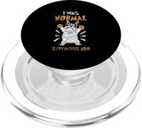 I Was Normal 2 Frenchies Ago Owner Frenchie French Bulldog PopSockets PopGrip for MagSafe