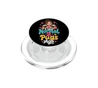 I Was Normal 2 Pugs Ago - Pug Owner PopSockets PopGrip for MagSafe
