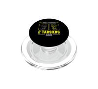 I Was Normal 2 Tarsiers Ago Animal Tarsier Whisperer PopSockets PopGrip for MagSafe