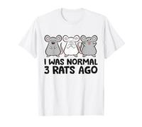 I was Normal 3 Rats Ago Funny Rat Owner T-Shirt