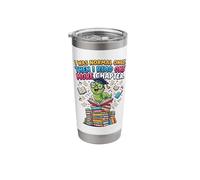 I was Normal Once Then I Read One More Chapter Bookworm Stainless Steel Insulated Tumbler