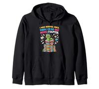 I Was Normal Once Then I Read One More Chapter Bookworm Zip Hoodie