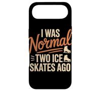 I Was Normal Two Ice Skates Ago Figure Skating Gift Case for iPhone Air