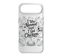 I Was Normal Until I Got Chickens Backyard Farm Chicken Meme Case for iPhone Air