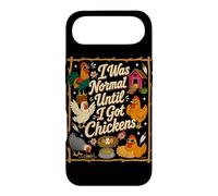 I Was Normal Until I Got Chickens Backyard Farm Chicken Meme Case for iPhone Air