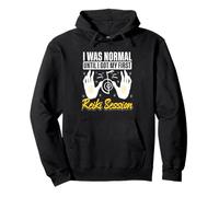 I Was Normal Until I Got My First Reiki Session Pullover Hoodie