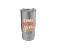 I was Normal Until I Met You Couple Chaos Love Stainless Steel Insulated Tumbler