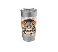 I was Processing My Analysis Here are My Notes Cat Stainless Steel Insulated Tumbler