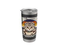 I was Processing My Analysis Here are My Notes Cat Stainless Steel Insulated Tumbler