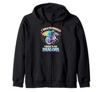 I was Promised There Would Be Dragons Zip Hoodie